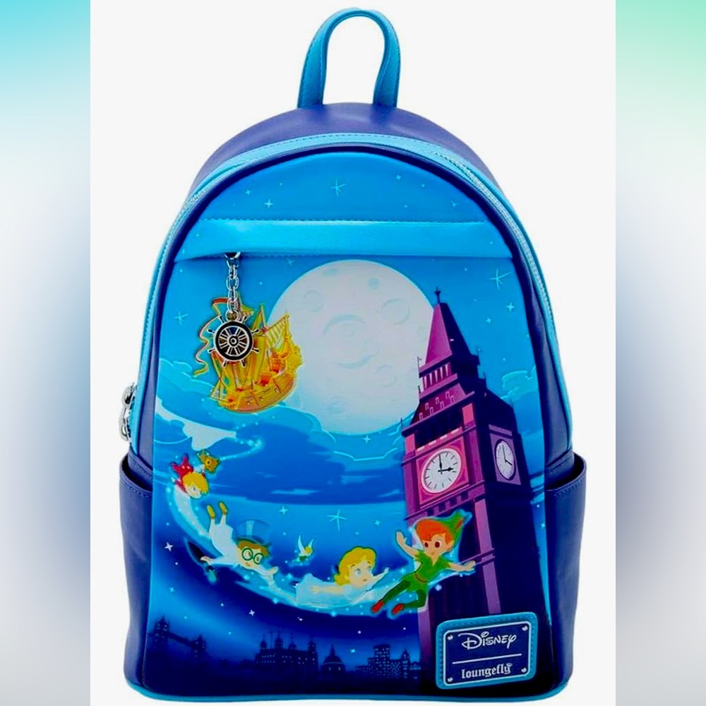 Loungefly NWOT Disney’s Peter Pan Mini Backpack - HOST PICK! 🏆